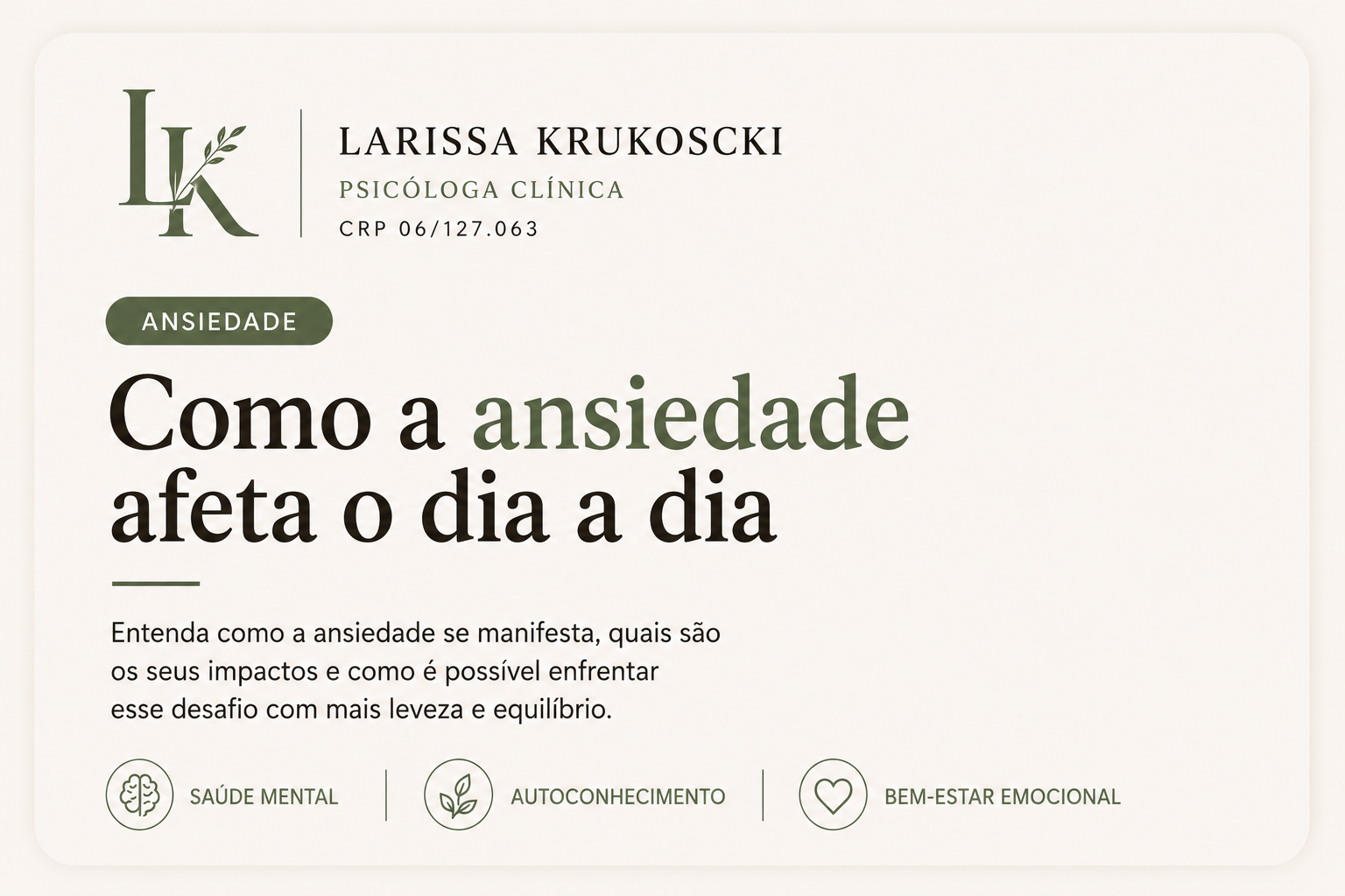 ansiedade