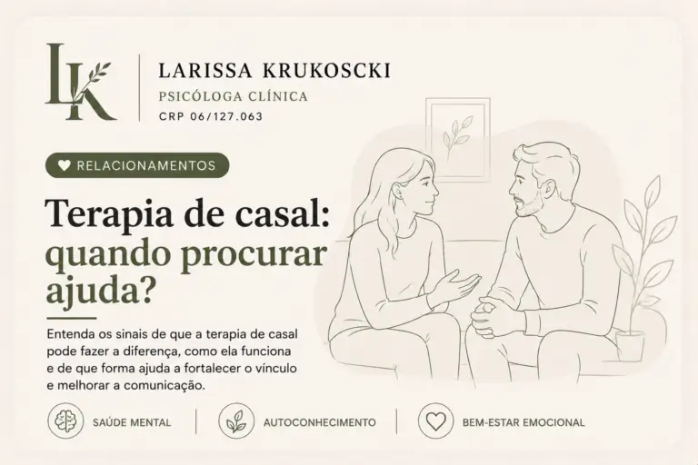 Terapia de Casal: Quando Procurar Ajuda e Como Ela Pode Fortalecer o Relacionamento